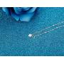 Sllaiss 925 Sterling Silver Bead Chain Bracelets for Women Girls Adjustable Bracelet White Gold Plated Dainty Minimal Bead Chain Jewelry 6”