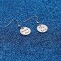 WUSUANED Book Lover Gift Chapter One And The End Earrings Literary Jewelry Bookworm Gift