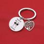 De&ai Mama Llama Charm Keychain, Animal Mama Llama Jewelry for Moms Grands Women Christmas Birthday Gift