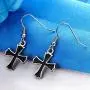 Halloween Drop Cross Earrings Gifts for Women Girl Her Ladies Teen 2 Pair Stainless Steel Dangle Earrings for Daughter Mom Student Coworker Friend on Christmas Birthday Costume Party Jewelry Set Halloween Drop Cross Earrings Gifts for Women Girl Her Ladies Teen 2 Pair Stainless Steel Dangle Earrings for Daughter Mom Student Coworker Friend on Christmas Birthday Costume Party Jewelry Set