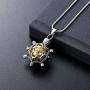 memorial jewelry Cremation Jewelry Hollow Ball Shape with Jar Urn Pendant Necklace Pet Cremation Ash Urn Jewelry Ashes Keepsake