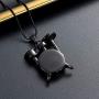Unique Drum Set Music Charm Necklace Urn Pet/Human Cremation Pendant Necklace Jewelry for Ashes Cremation Jewelry