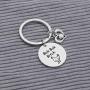 Chicken Mom Keychain Bok Bok Bitch Jewelry for Chicken Lady Gift