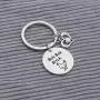 Chicken Mom Keychain Bok Bok Bitch Jewelry for Chicken Lady Gift