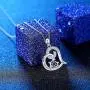PRAYMOS 925 Sterling Silver Necklace Pendant Jewelry Women Birthday Stocking Stuffers for Her