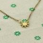 Kivosliviz Philippines Sun Necklace Philippines Jewelry Gift for Filipino Philippines Star Necklace Philippine Pride Necklace