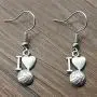 The Infinity Collection Volleyball Earrings- Volleyball Jewelry - Love Volleyball Earrings-Volleyball Gifts for Players The Infinity Collection Volleyball Earrings- Volleyball Jewelry - Love Volleyball Earrings-Volleyball Gifts for Players