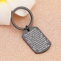 BAUNA Daddy to Be Keychain New Dad Gift Baby Birth Pregnancy Announcement Gift for New Dad Father to Be Jewelry