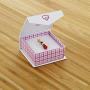 In Season Jewelry 18k Gold Plated Red Figa Hand Good Luck Evil Eye Protection Charm