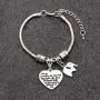 CAROMAY Aunt Bracelet Snake Bangle Adjustable Jewelry Appreciation Birthday Gift Family Present Best Auntie in The World