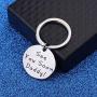 WUSUANED Daddy to Be Gift See You Soon Daddy Pregnancy Announcement Keychain Baby Announcement Keychain Gift for New Dad