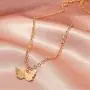 JEVI Butterfly Necklace Earring Jewelry Set for Women Adjustable Earrings Choker Pendant Birthday Girl Mother Gift JEVI Butterfly Necklace Earring Jewelry Set for Women Adjustable Earrings Choker Pendant Birthday Girl Mother Gift