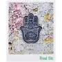 REAL SIC Hamsa Enamel Pin - Protection and Good Luck Pin - Ancient Human Hand Symbol of Strength and Defense for Jackets, Backpacks, Hats, Bags & Tops REAL SIC Hamsa Enamel Pin - Protection and Good Luck Pin - Ancient Human Hand Symbol of Strength and Defense for Jackets, Backpacks, Hats, Bags & Tops