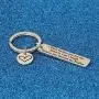 WUSUANED Sister/Brother in Law Keychain I Smile Because Youre My Sister/Brother in Law Wedding Gift for Bride Groom WUSUANED Sister/Brother in Law Keychain I Smile Because Youre My Sister/Brother in Law Wedding Gift for Bride Groom