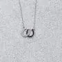 KEYCHIN Lucky Horseshoe Jewellery Horse Lovers Gift Popular Double U-Shaped Black and White Horseshoe U-Shaped Clavicle Necklace for Woman and Girl KEYCHIN Lucky Horseshoe Jewellery Horse Lovers Gift Popular Double U-Shaped Black and White Horseshoe U-Shaped Clavicle Necklace for Woman and Girl
