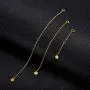 LONAGO 3 Pieces 925 Sterling Silver Necklace Extender Chain Bracelet Anklet Extension Set Adjustable Length, 2''+4''+6'' LONAGO 3 Pieces 925 Sterling Silver Necklace Extender Chain Bracelet Anklet Extension Set Adjustable Length, 2''+4''+6''