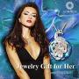 Phoenix Pendant Necklace for Women Sterling Silver Female Jewelry Gifts with Swarovski Crystal