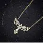 GFDGG Origami Phoenix Bird Pendant Necklaces for Women Men Geometric Animal Hypoallergenic Jewelry GFDGG Origami Phoenix Bird Pendant Necklaces for Women Men Geometric Animal Hypoallergenic Jewelry