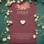 Lanqueen Silver Initial Heart Necklace Dainty Heart Pendant Necklaces Tiny Letters Charm Jewelry for Women Girls Adjustable Chain 18''+2'' Lanqueen Silver Initial Heart Necklace Dainty Heart Pendant Necklaces Tiny Letters Charm Jewelry for Women Girls Adjustable Chain 18''+2''