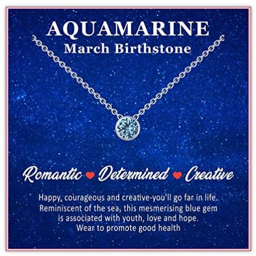 Birthstone Necklace, Birthstone Jewelry, Birthstone Gifts, Mothers Day Birthstone Necklace, Birthday Birthstone Necklace
