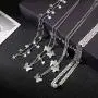 AIDSOTOU 12 Pcs Choker Necklaces Set for Teen Girls Women Bohemian Chain Chokers Gift Pack