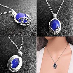 FURONGWANG 3 Pieces The Vampire Diaries Movie Jewelry Katherine, Bonnie and Vervain Pendants Necklace For Fans Girls Women