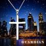 LUHE Sterling Silver Cross Pendant Necklace for Men Women Teens with Gift Box