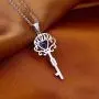 HXZZ Fine Jewelry Gifts for Women Natural Gemstone Pendant Necklace and Ring