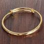 OPK Bangle Bracelets for Women Fashion Classical 18k Gold Plating Copper Jewelry Gifts for Ladies OPK Women bangles Bangle Bracelets for Women bracelet for womenFashion bracelet for women Classical 18k Gold Plating Copper cuff bangle bracelets for women c