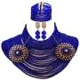 aczuv 25 Rows 4mm Crystal Beaded African Beads Jewelry Set Nigerian Wedding Necklace aczuv 25 Rows 4mm Crystal Beaded African Beads Jewelry Set Nigerian Wedding Necklace