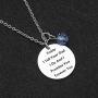 Daughter in Law Necklace, Wedding Day Birthday Christmas Gift from Mother in Law