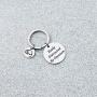 CENWA Funny Opossum Gift Opossum Lover Gift Easily Distracted by Opossums Keychain Wildlife Rescue Gift