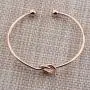 MAOFAED Love Knot Bangle Bridesmaid Jewelry Set or Single Tie The Knot Cuff Bracelet MAOFAED Love Knot Bangle Bridesmaid Jewelry Set or Single Tie The Knot Cuff Bracelet