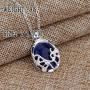 Mochun 3 Pieces The Vampire Diaries Katherine Elena, Stefan, Damons Necklace Pendant Charm Jewelry for Boys Girls