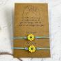 YANCHUN Long Distance Bracelet for Best Friends Handmade Wave Bracelet for Women Girls Promise Friendship Bracelet for 2