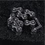 Large Heavy Titanium Chain Bike Bicycle Bracelet Mens Jewelry Brush Black Stainless Steel Motorcycle Biker Bracelet 12/18/22mm