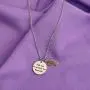 BAUNA Cactus Necklace Saguaro Cactus Charm Necklace Life Can Be Prickly But Beautiful Inspirational Necklace Gift for Her Friendship Desert Jewelry