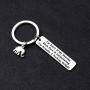 UJIMS Friendship Keychain with Elephant Charm Soul Sister Jewelry Bitches Appreciation Gift