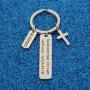 WUSUANED Christian Bracelet/Keychain Gift Do Not Fear for I Am with You Isaiah 41:10 Bible Verse Religious Jewelry