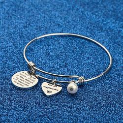 WUSUANED Coworker Leaving Gifts A Truly Great Mentor is Hard to Find Difficult to Part Bracelet Going Away Jewelry Retirement Gift for Coworker Boss and Mentor