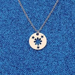 WUSUANED Philippines Sun and Stars Gold Necklace Philippine Pride Jewelry Gift