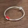 AIEGNOS 925 Sterling Silver Jewelry Sushi Charms Beads Gifts for Women Girls Fit European Charms Bracelet AIEGNOS 925 Sterling Silver Jewelry Sushi Charms Beads Gifts for Women Girls Fit European Charms Bracelet