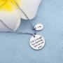 Gzrlyf Life is Tough but so are You Bracelet Semicolon Mental Health Awareness Jewelry Surgery Recovery Gifts
