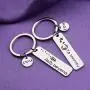 MAOFAED Couples Keychains I Love You to Infinity and Beyond Boyfriend Girlfriend Gift BFF Daughter Son Gift