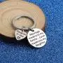 WUSUANED Daughter in Law Gift Marriage Made You My Family Love Made You My Daughter Keychain Wedding Jewelry Bride to Be Gift