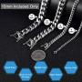 Jewelry Kingdom 1 Cuban Chain Necklace or Bracelet Silver 15MM Chunky Heavy Stainless Steel Miami Curb Link Jewelry 8-30 inch