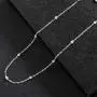 NECOCY 14K Gold/Silver Plated Dainty Beaded Choker Necklace Satellite Chain Choker Simple Round Ball Necklace Jewelry Gift for Women Teen Girls
