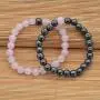 ZHEPIN 8MM Couples Bracelets Natural Amethyst Black Agate Hematite Rose Quartz Lava Stone Gemstone Bracelet for Women Men Energy Healing Stone Crystals ZHEPIN 8MM Couples Bracelets Natural Amethyst Black Agate Hematite Rose Quartz Lava Stone Gemstone Bracelet for Women Men Energy Healing Stone Crystals