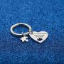 WUSUANED Autism Teacher Gift Just A Different Operating System Autism Awareness Keychain Puzzle Piece Charm Jewelry Gift for Teacher Educator