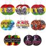 African Wooden Earrings, MTSCE 8 PC African Jewelry Ethnic Style Hip Hop Pop Earrings for Women Girls
